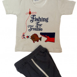 Light grey tees or shorts
