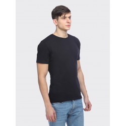 Black T-Shirt Round Neck